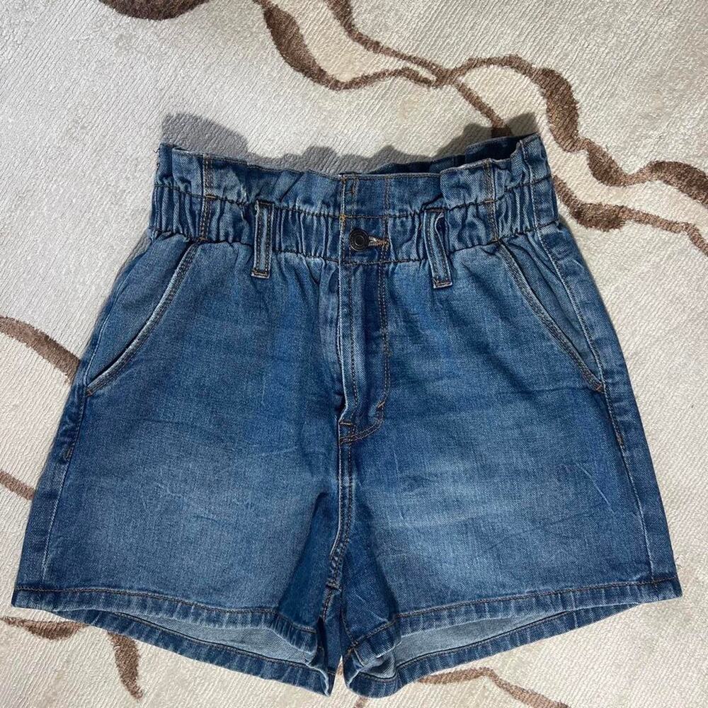 KENZIE JEANS The Paperbag  High Rise Short